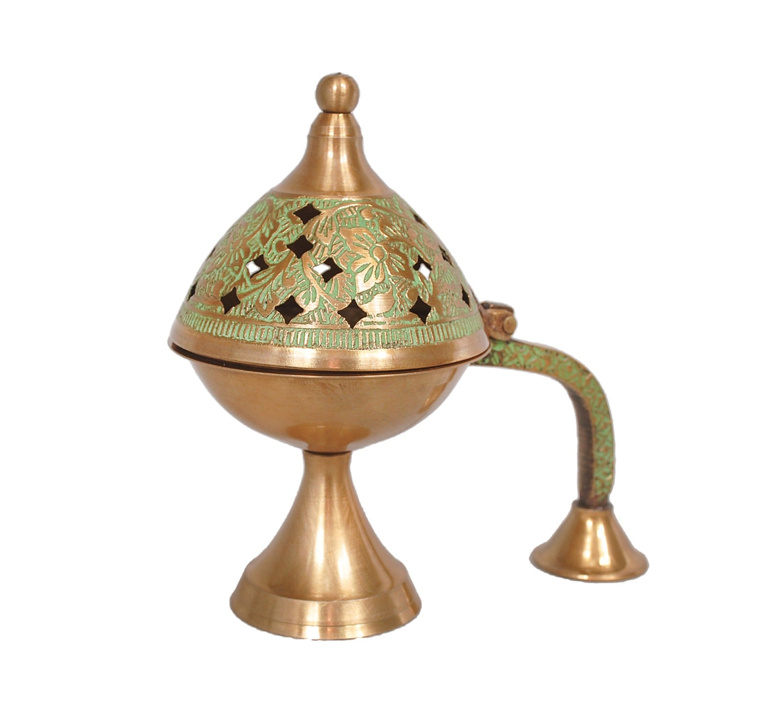 Metal Lobandan Charcoal Incense Burner/Bakhoor Burner image 0