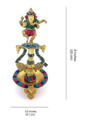 Brass Ganesh Diya image 1