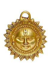 Brass Surya Wall Hanging image 0