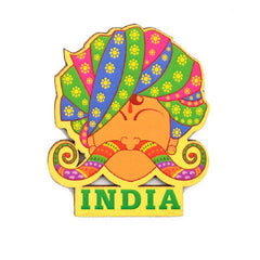 Wooden Fridge Magnet-Moustache image 0