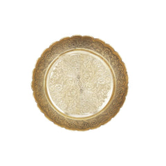 Brass Pooja Plate (Size-6 Inch) image 0