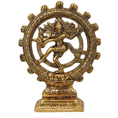 Metal Lord Shiva Dancing Natraj/Nataraja Statue image 0