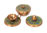 Brass Puja Combo Set with Box image 0