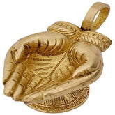 Brass Diya with Handle