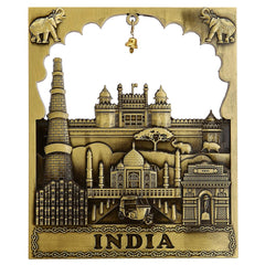 Metal Taj Mahal Plate image 0