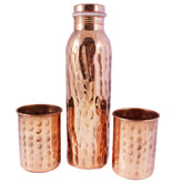 Copper Bottle+Glass Set image 0