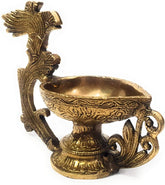 Brass Oil Lamp Diya Deepak Deepam image 0