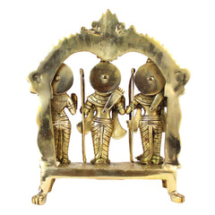 Brass Ram Darbar Statue 12inch image 1