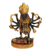 Brass Kaali Maa Goddess Mahakali Kalika Maa Statue image 0