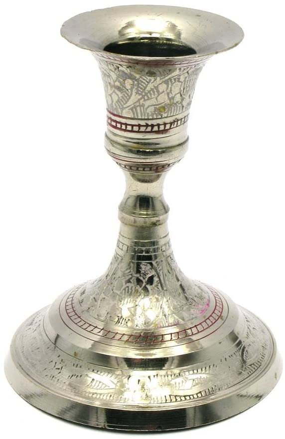 Brass Candle Stand 4" image 0
