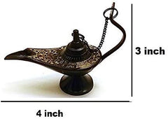 Brass Alladin Chirag Lamp 4" image 1