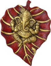 Metal Patta Ganesh Decorative Wall Hanging image 0
