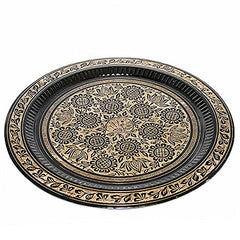 Brass Wine Glass Set with Tray image 1