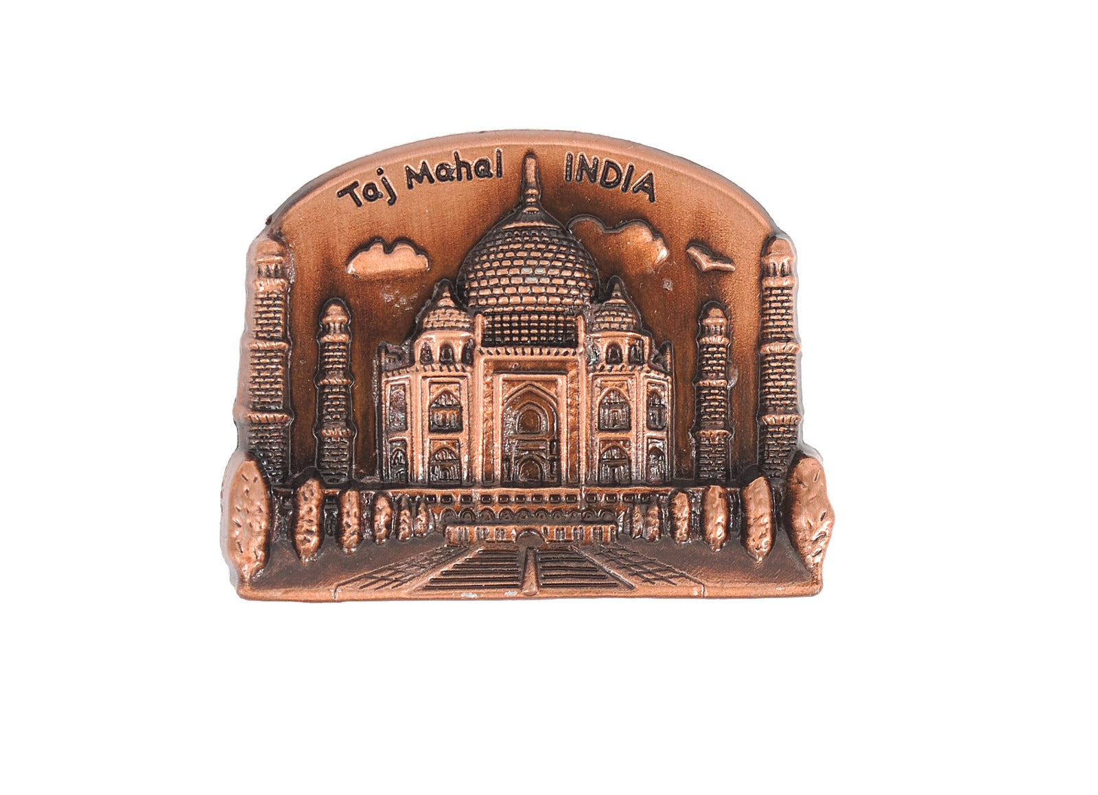 Metal Taj Mahal Fridge Magnet image 0