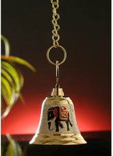 Brass Hanging Bell for Puja image 0