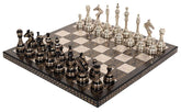 Brass Chess Board Game Storage Box (14x14 Inch) image 0