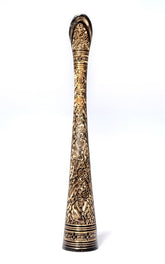 Brass Flower Vase 14" image 0