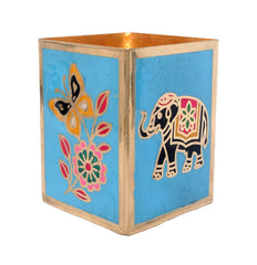 Brass Pencil Pen Cup Holder Stand (Multicolor)