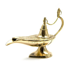 Brass Alladin Chirag Lamp 4" image 0