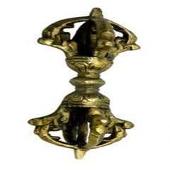 Buddhist Brass Vajra/Dorjee/Dorji-5"