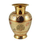 Brass Flower Vase 10" image 0