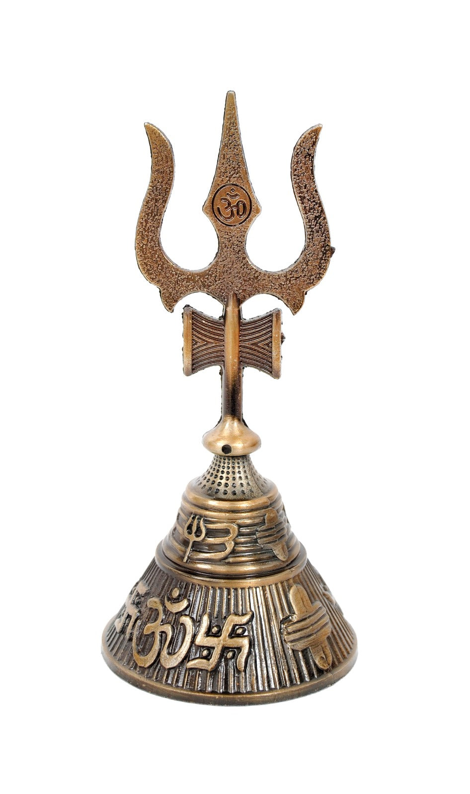 Brass Bell with Trishul image 0