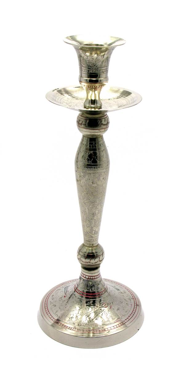 Brass Candle Stand 10" image 0