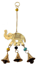 Brass Elephant Wind Chime image 1