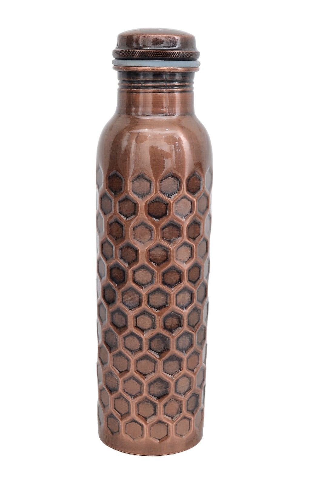 Handmade Copper Water Bottle, 950 ml image 0