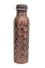 Handmade Copper Water Bottle, 950 ml image 0
