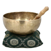 Handmade Singing Bowl with Stick and Cushion image 0