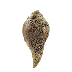 Brass Vishnu Lakshmi Narayan Shankh/Conch image 2