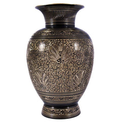 Brass Flower Vase 12" image 0