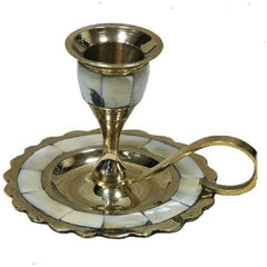 Brass Candle Stand 3" image 1