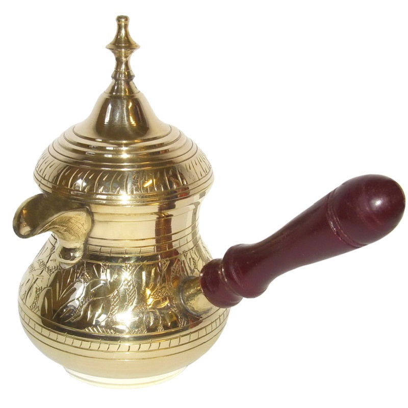 Brass Turkish Kettle with Cover-5" image 0