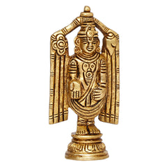 Brass Tirupati Balaji Venkateshwara Idol image 0