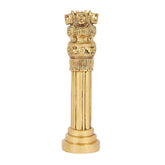 Brass Ashoka Pillar Miniature Showpiece image 0
