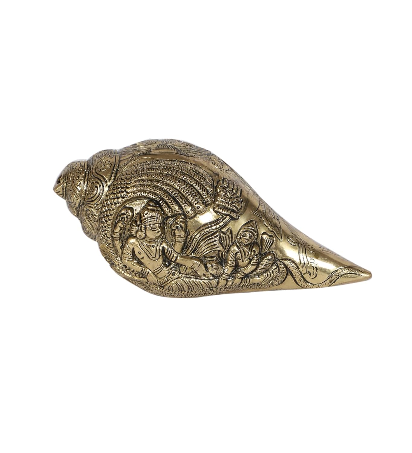 Brass Vishnu Lakshmi Narayan Shankh/Conch image 0