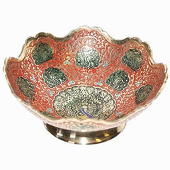 Brass Fruit Bowl 5" image 1