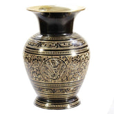 Brass Flower Vase 10" image 0