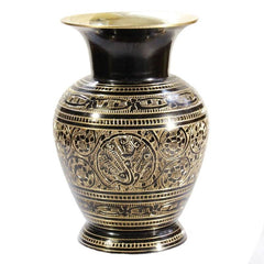 Brass Flower Vase 10" image 0