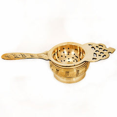 Metal Brass Tea Strainer image 0