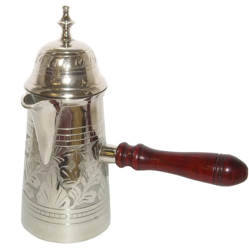 Brass Turkish Kettle with Cover-7" image 0