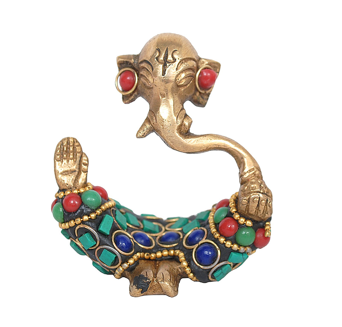 Brass Ganesha Idol image 0