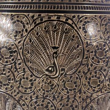 Brass Flower Vase 12" image 1