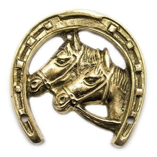 Brass Horse Naal Shoe-5" image 0