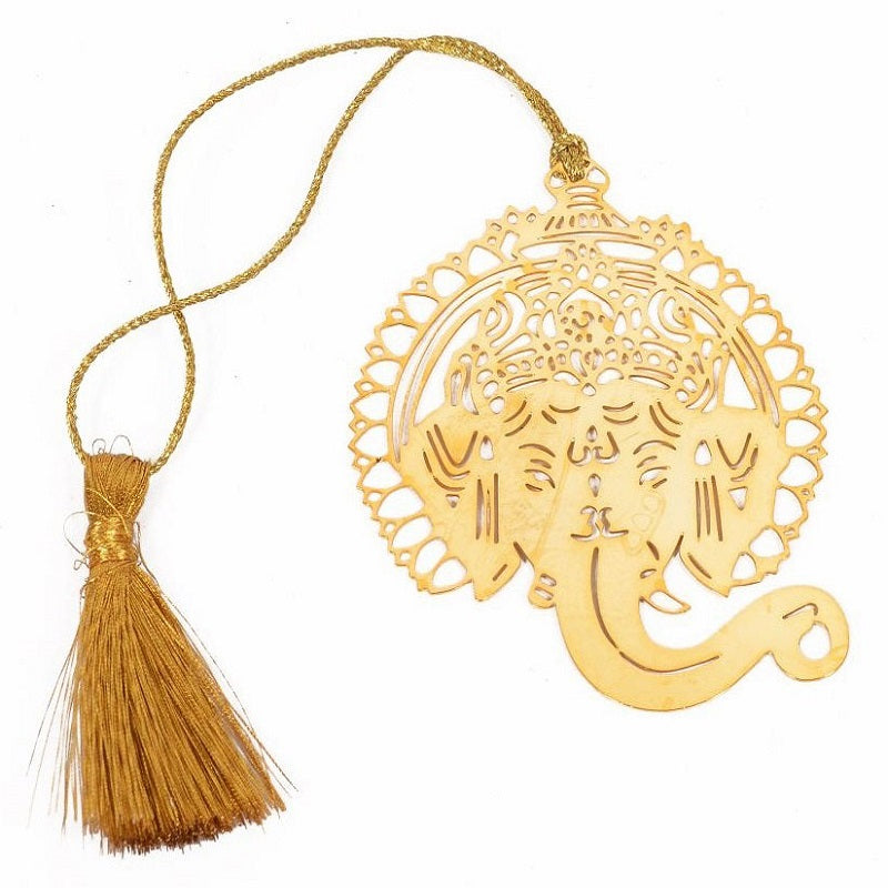 Brass Bookmark-Lord Ganesha image 0