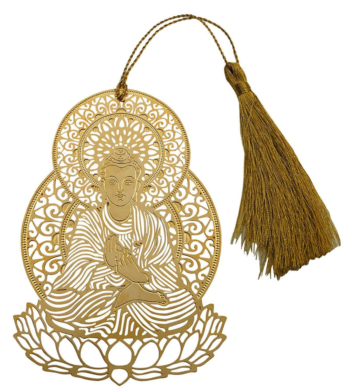Brass Bookmark-Lord Buddha image 0