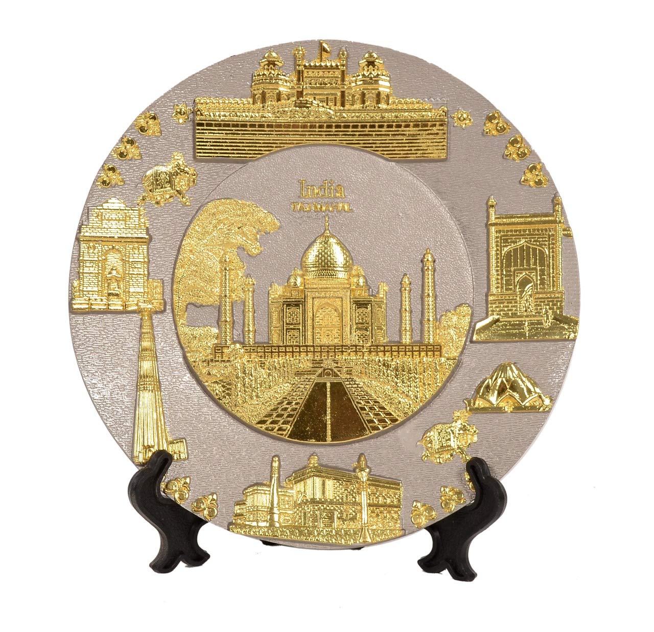 Souvenir Taj mahal Plate 5" image 0