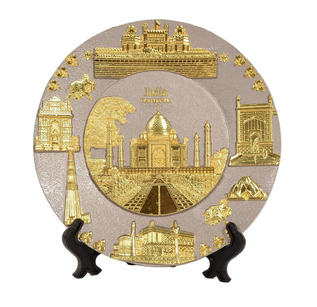 Souvenir Taj mahal Plate 5" image 0